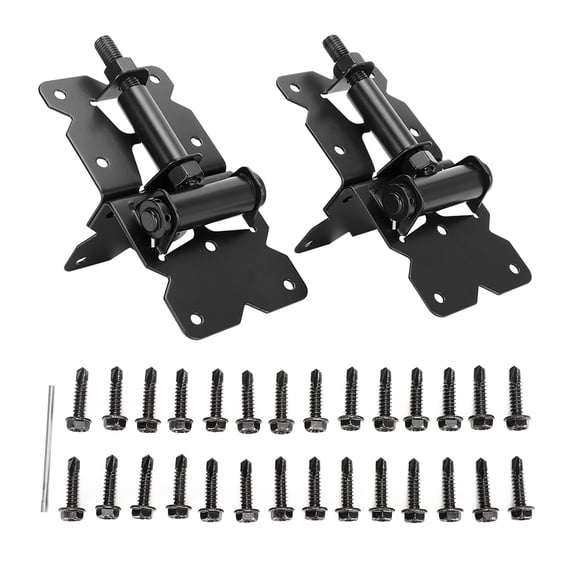 Fence Gate Hinge, Professional Use 2Pcs Door Hinge For Fence Door And Garden Door Use