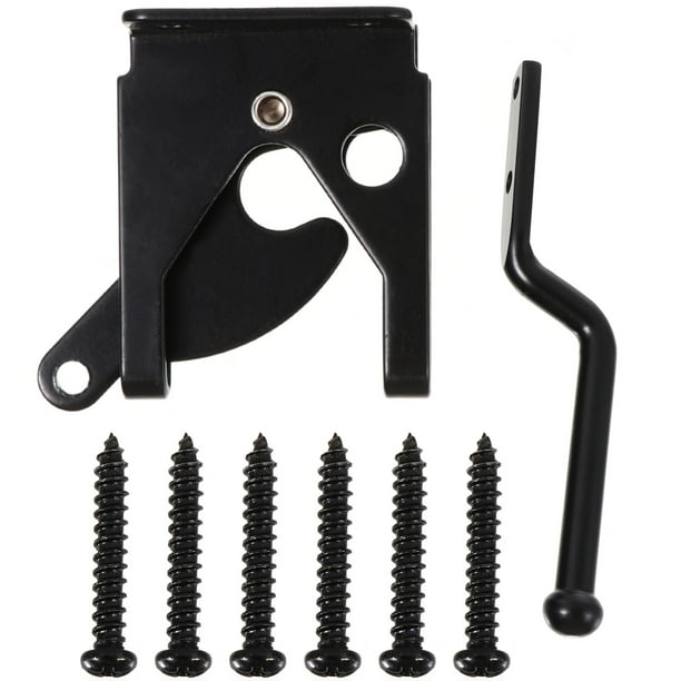 Fence Latch Gravity Gate Automatic Woodlock Lever Fasteners Lockself