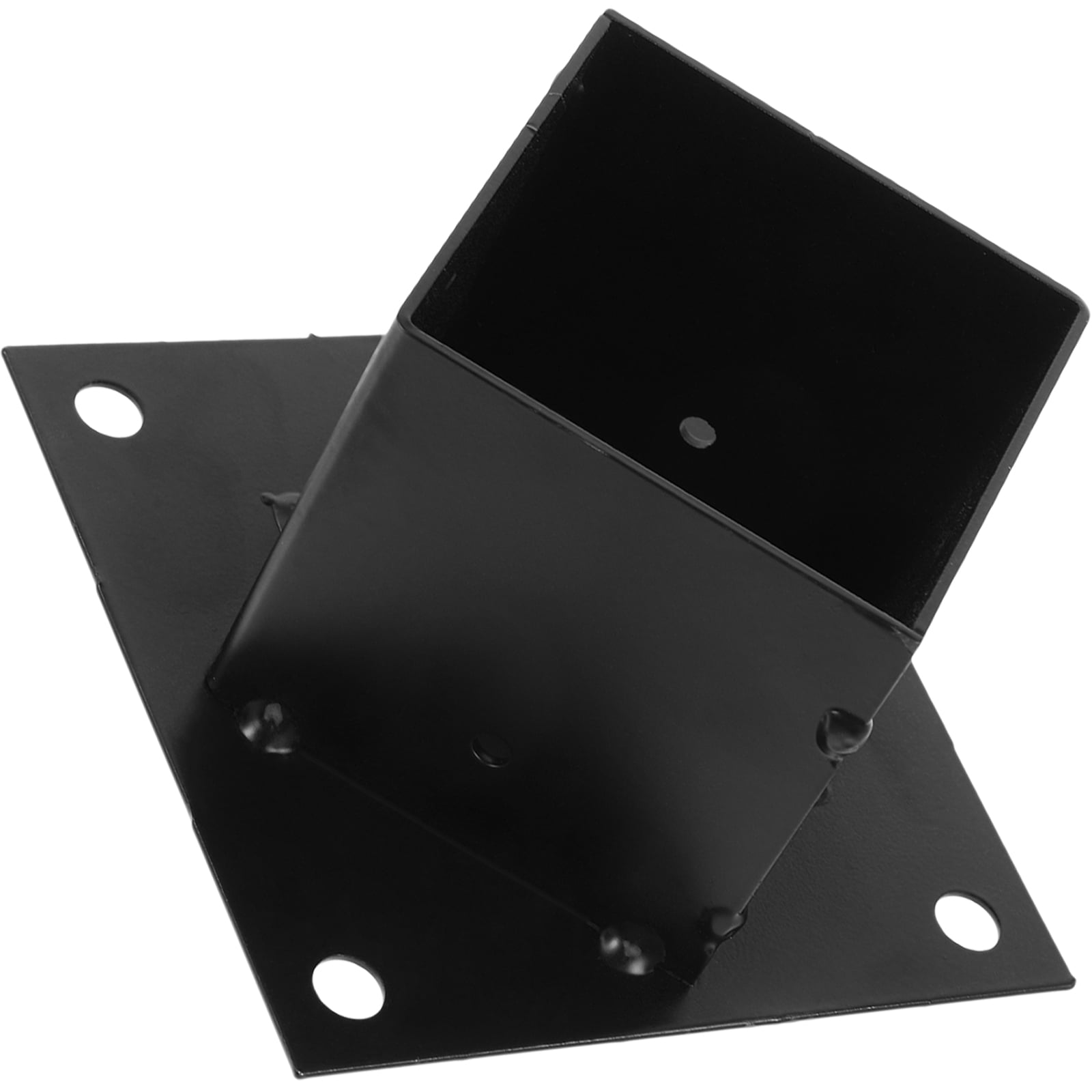 Fence Post Base Protector Heavy Duty Fence Anchor Bracket Metal Fence