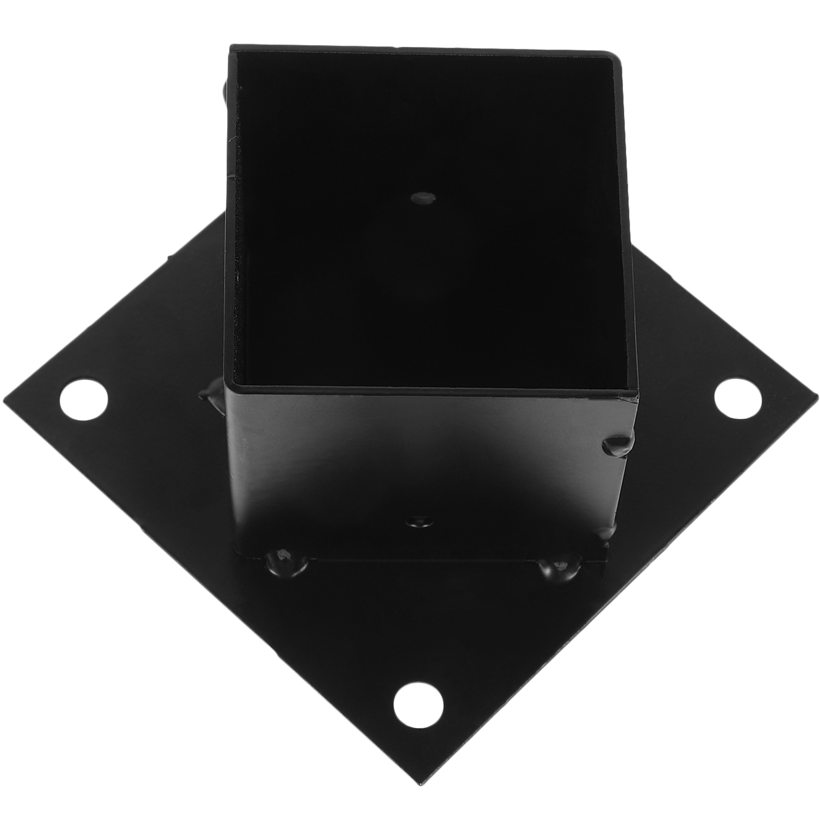 Fence Post Base Protector Heavy Duty Fence Anchor Bracket Metal Fence