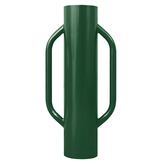 Fence Post Driver 8-Lb – Heavy Duty Hand Post Pounder with Ergonomic Handle, 17" Steel Rammer for T-Posts U-Posts Metal Fences & Hole Diggers