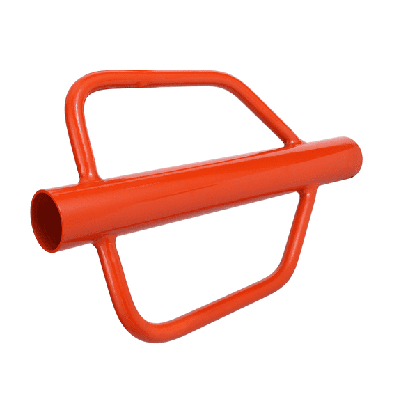 Fence Post Driver 8-Lb – Heavy Duty Hand Post Pounder with Ergonomic Handle – 17" Steel Rammer for T-Posts, U-Posts, Metal Fences & Hole Diggers