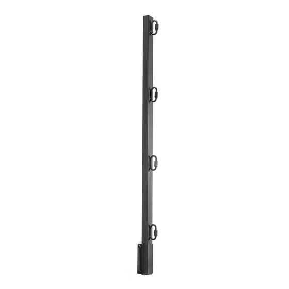 Fence Post Extender 12 Pack, 32.1" Barbed Wire Arm, Steel Fence Height Extender, Flat Mount Fence Extension Arms, Privacy & Pet Containment