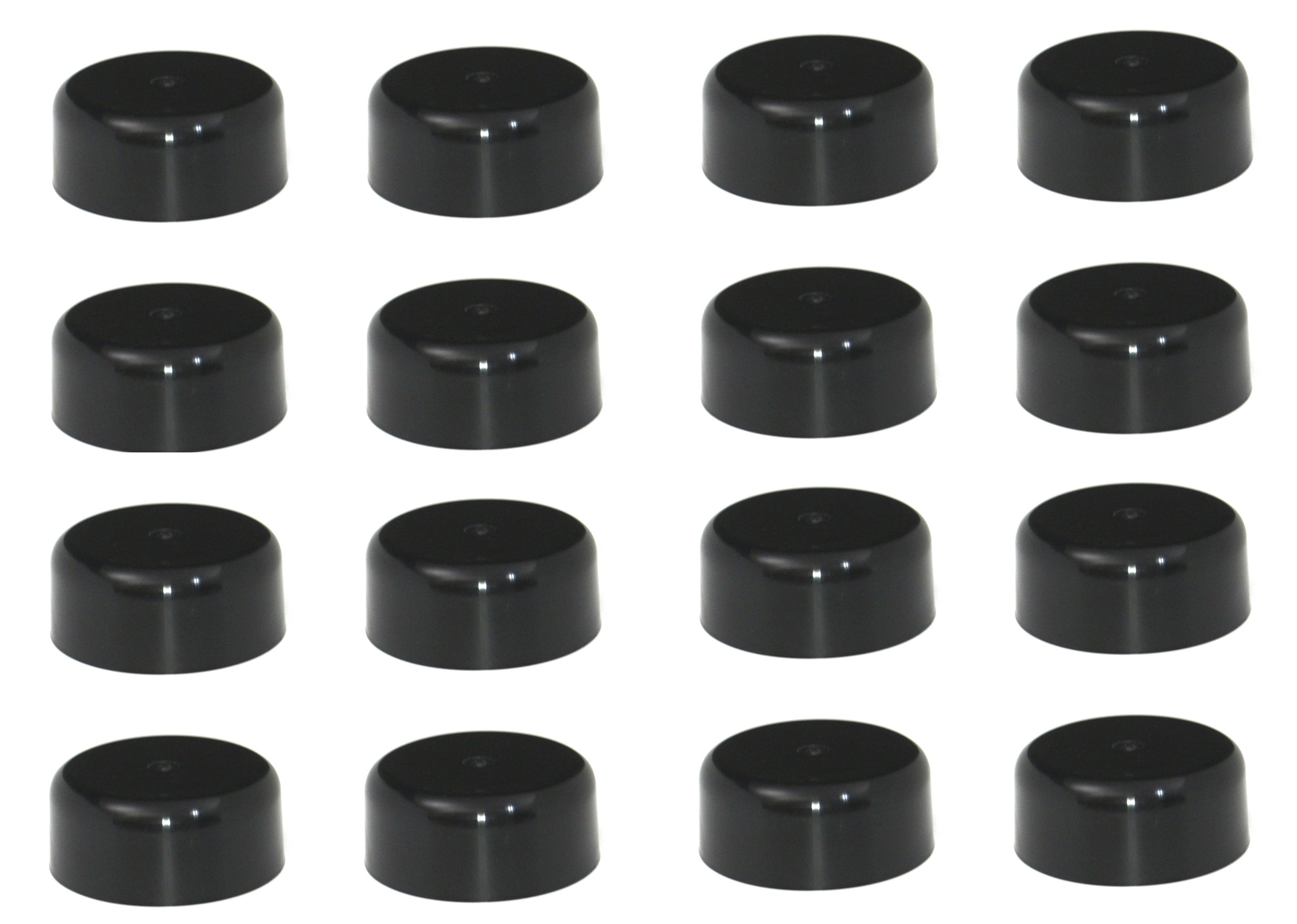USA-Made, Outdoor Fence Post Plastic Caps Black or White, 3.5 (3 1/2 ...