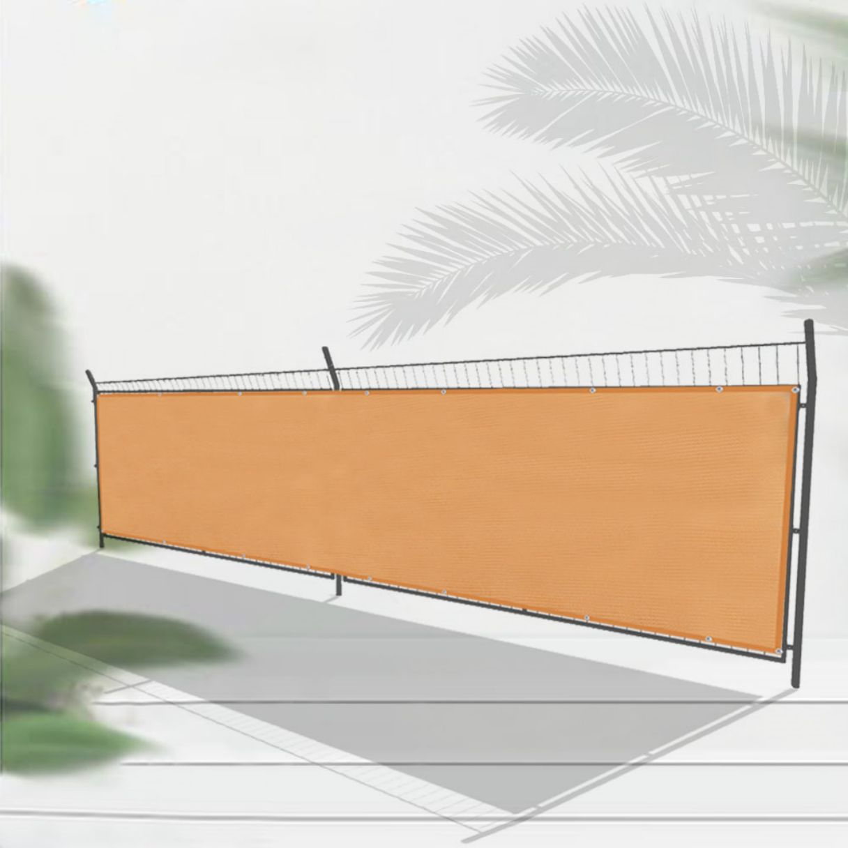 Fence Privacy Screen Wind Screen Mesh Fence Cover Fabric Heavy Duty