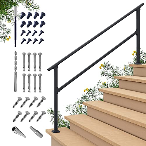 Padded Hand Rails Fence & Rail Hand Rails for Outdoor Steps, 3 Step Handrail & Indoor ...