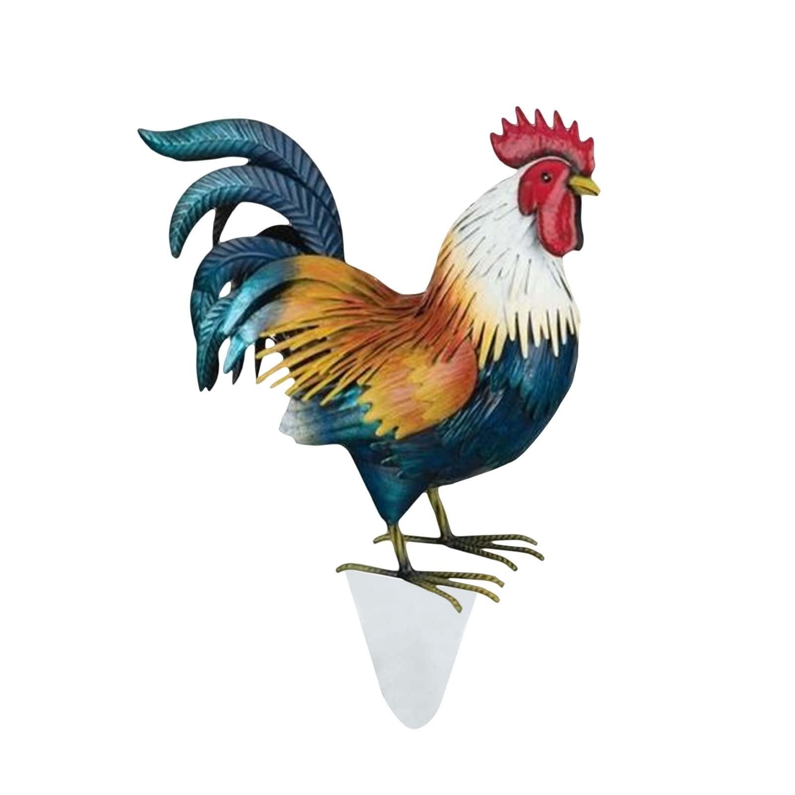 Fence Staple Puller Heavy Duty Number Sign Wall Rooster Wind Vane for