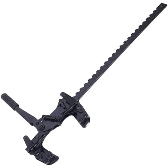 Fence Stretcher, Heavy Duty Steel Ratchet Design Tool for Splicing and Stretching Barbed Wire Fencing, 33"$$Garden &