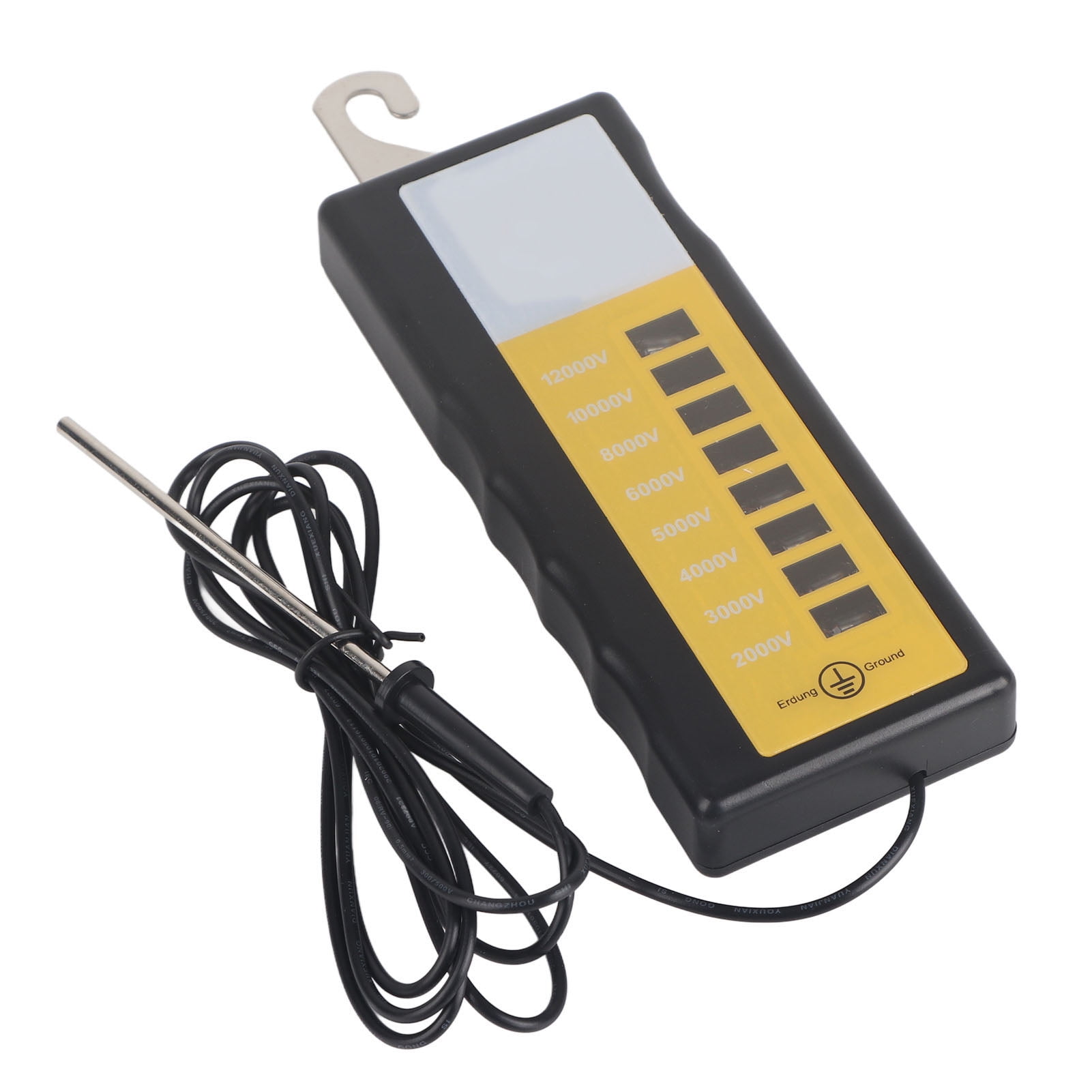 Fence Voltage Tester Portable Electric 8 Indicate Lights Fence Fault