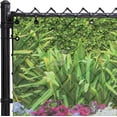 thumbnail image 1 of FenceScreen Hedge with Flowers Scenic Designer Fence Screen (6ft x 25ft), 1 of 6