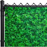 FenceScreen Ligustrum Ficus Double-Sided Scenic Designer Fence Screen 6ft x 50ft