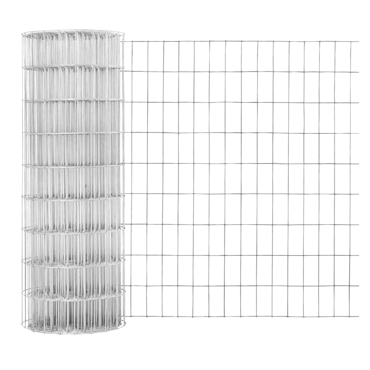 6 ft x 100 ft Galvanized Welded Metal Wire Fence Roll