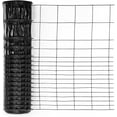 thumbnail image 1 of Fencer Wire 16 Gauge Black Vinyl Coated Rabbit Guard Fence, Poultry Fencing Wire Roll for Garden Yard Vegetable Plant, Protecting Against Rabbits, and Other Small Animals Damage (24 in. x 50 ft.), 1 of 9