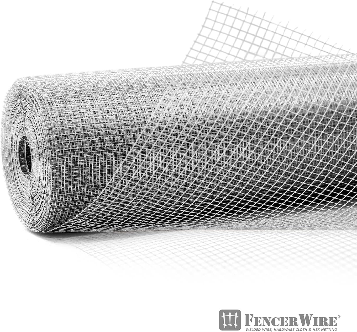 Fencer Wire 23 Gauge Galvanized Hardware Cloth with Mesh Size 1/4" x 1/4" (4 ft. x 10 ft.)