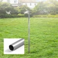 thumbnail image 1 of Fencer Wire 7 FT Galvanized Chain Link Fence Line Round Post, Line Post with 1-7/8” Outside Diameter, Chain Link Fence Parts, Hardware, Accessories, Pack of 20, 1 of 9
