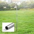 thumbnail image 1 of Fencer Wire 8 FT Galvanized Chain Link Fence Line Round Post, Line Post with 1-7/8” Outside Diameter, Chain Link Fence Parts, Hardware, Accessories, Pack of 20, 1 of 9