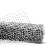 Fencer Wire Hardware Cloth, 19 Gauge with Mesh Size 1/2 , Hot-Dip Galvanized After Welding, Heavy Duty Welding Fencing for Cage Wire, Screen Doors, Tree Guards & Gutter Covers, Size Options Available