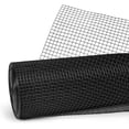 thumbnail image 1 of Fencer Wire Vinyl Coated 19 Gauge Welded Fence Wire Roll, Mesh Size 1/2-Inch x 1/2-Inch, Black Garden Fencing Wire Grid Hardware Cloth, Poultry Chicken Fence Rolls, Multiple Use for Home Improvement, 1 of 9
