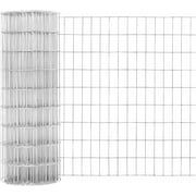 Fencer Wire Welded Wire Fence 12.5 Gauge, Galvanized Welded Fence Wire Roll, Mesh Size 2-Inch x 4-Inch, Hog Wire Fencing Cage, Multiple Use for Home Improvement & Animals Enclosure 5ft. x 50ft.