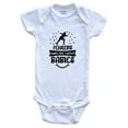 thumbnail image 1 of Fencers Make the Cutest Babies Funny Fencing Baby Bodysuit, 6-9 months white, 1 of 4