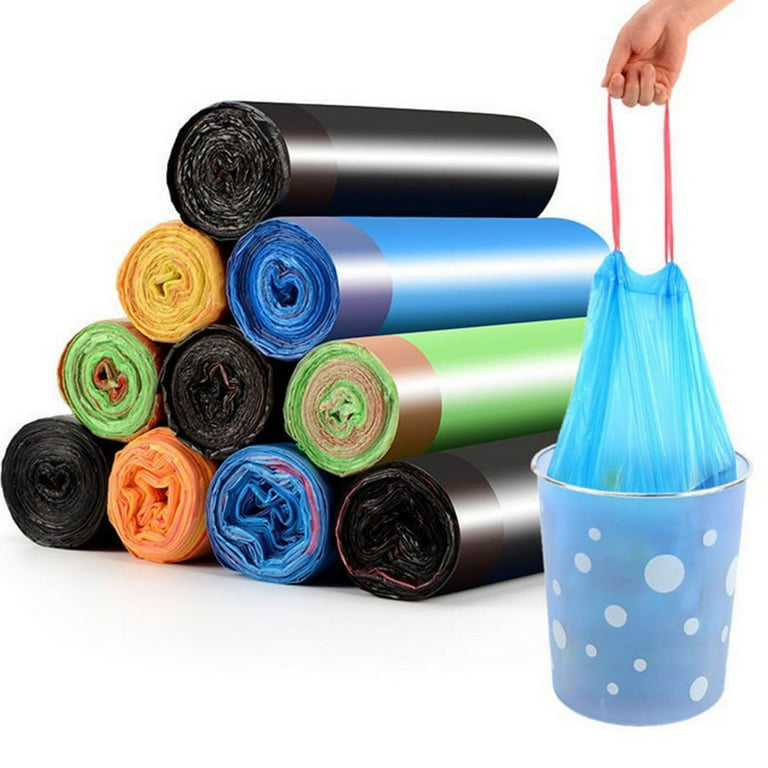 Colored deals trash bags
