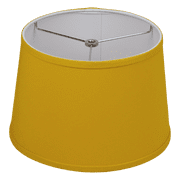 Fenchel Shades | 10" Top Diameter x 12" Bottom Diameter x 8 Slant, Washer/Spider Attachment Empire Lamp Shade - Linen Curry