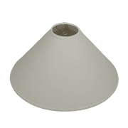 Fenchel Shades | 5" Top Diameter x 21" Bottom Diameter x 13 Slant, Washer/Spider Attachment Empire Lamp Shade - Linen Beige Homespun