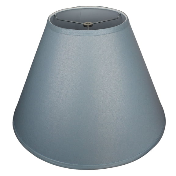 Fenchel Shades | 8" Top Diameter x 18" Bottom Diameter x 13 Slant, (Washer/Spider Attachment) Empire Lamp Shade - (Shimmer Silver Strand)