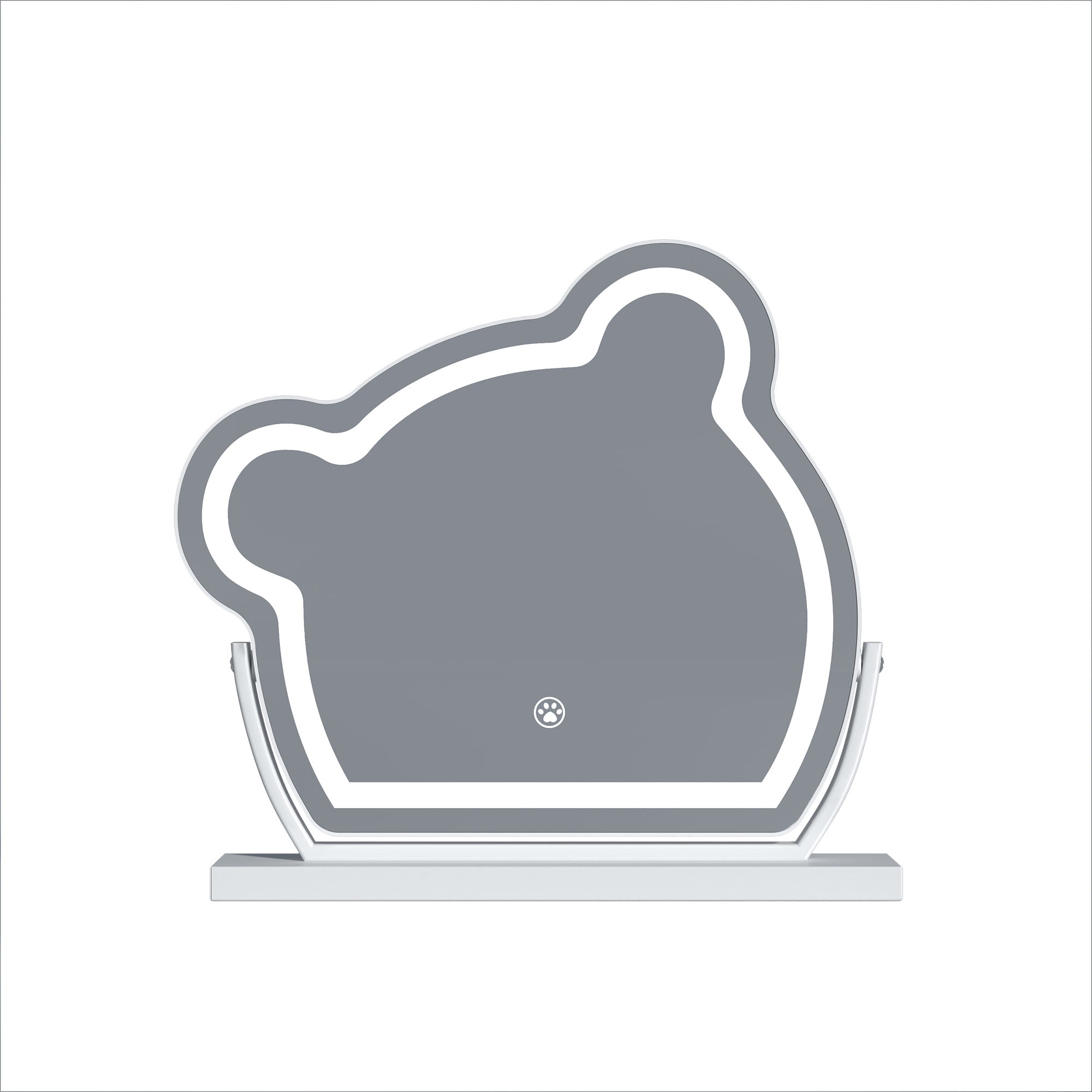 Fenchilin 15''x15'' Vanity Makeup Mirror with Lights Tabletop Wall