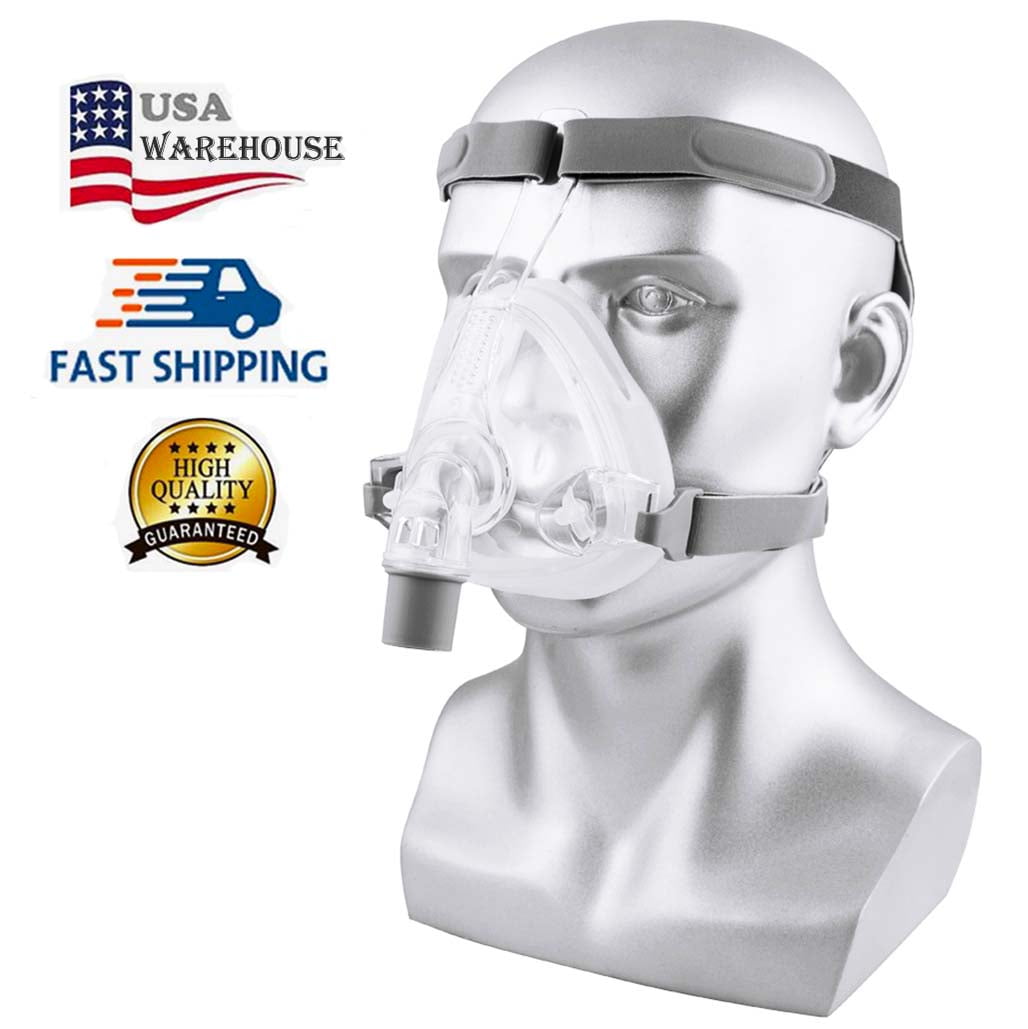 Fencia Comfortable Adjustable Strip New Full Face Mask Large Size Nasal Mask For Sleep Apnea Anti-snoring And Sleep Aid Complete Set