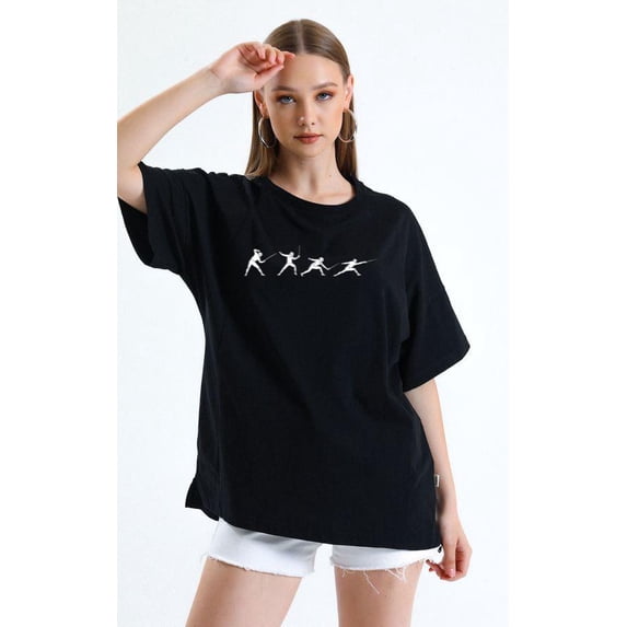 Fencing Gear Sword Sport En Garde Duelist Cool T-Shirt V50439, for men & women, up to size 5XL