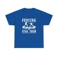 thumbnail image 1 of Fencing Make New Friends Shirt, Fencer T-shirt Gift, En Garde Tee - ID: 816, 1 of 7