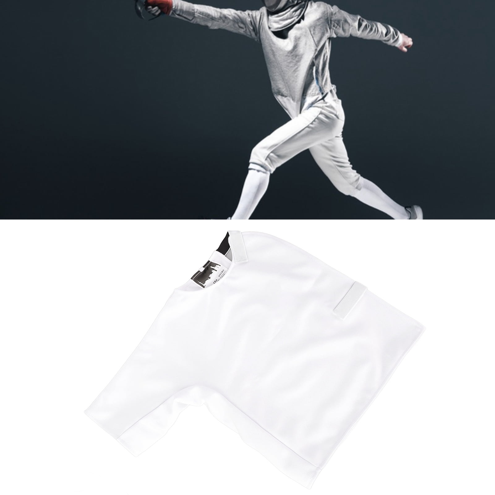 Fencing Vest, CFA Certified 350N Stab Fabric Semi Open Fencing Suit