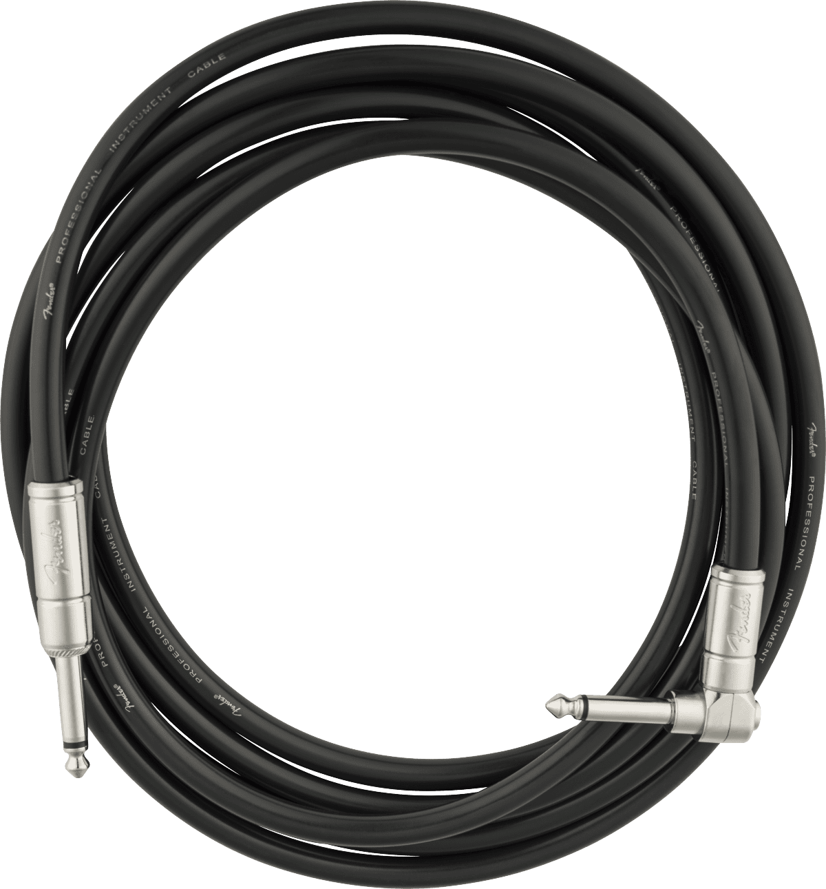 Fender 18.6' Professional Series Kill Switch Cable, Straight/Angle