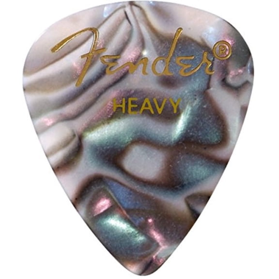 Fender 351 Guitar Pick Premium Heavy Abalone 144 Pack