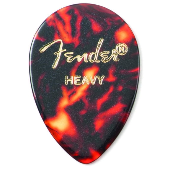 Fender 358 Classic Tortoise Shell 12 Pickpack (Heavy)