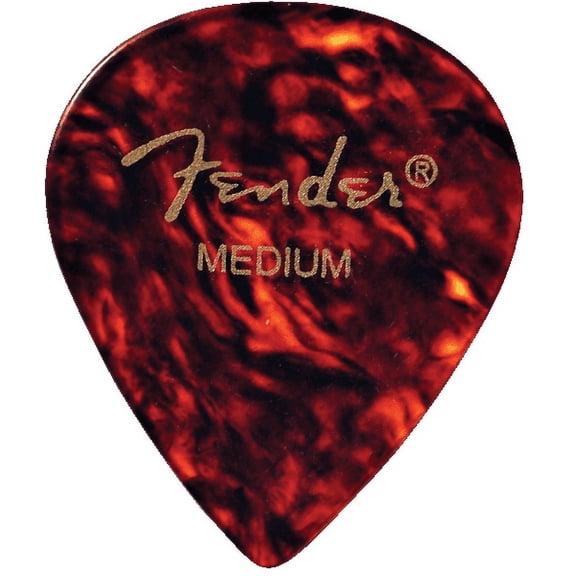 Fender 551 Classic Tortoise Shell 12 Pickpack, Medium (Medium)
