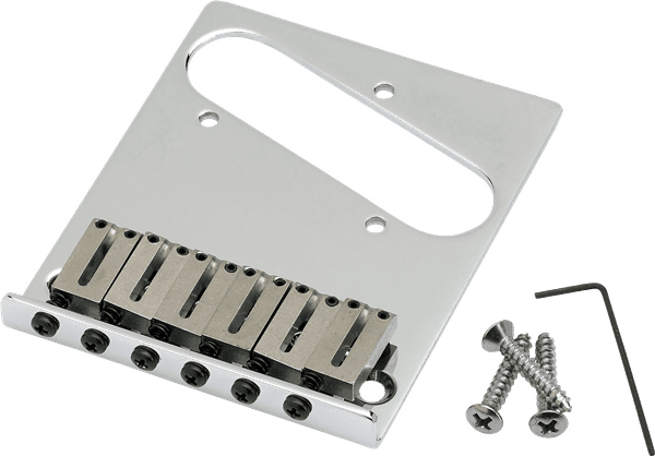 Fender 6-Saddle American Series Telecaster Bridge Assembly (Chrome)