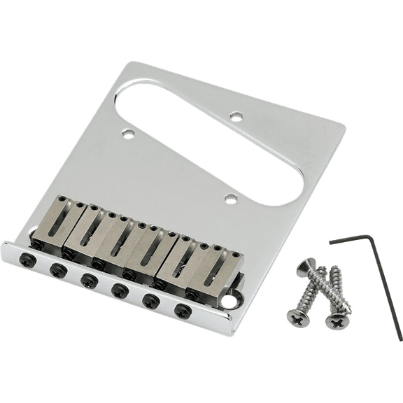 Fender 6-Saddle American Series Telecaster Bridge Assembly (Chrome)