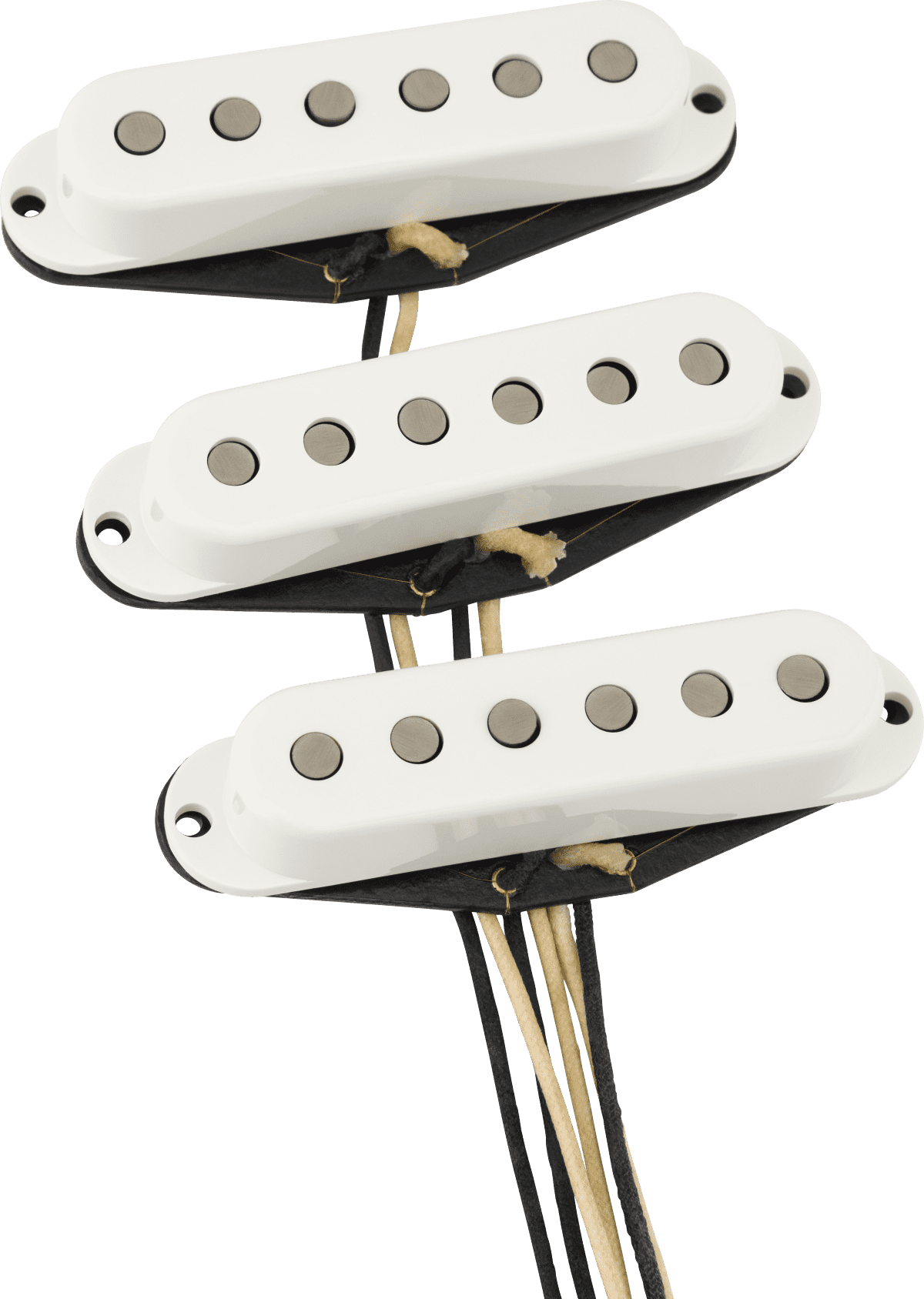 Fender 70th Anniversary '54 Stratocaster Single Coil Pickup Set, White
