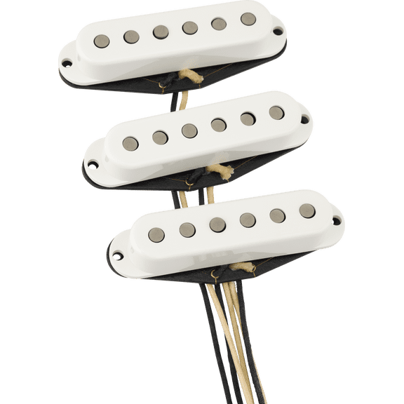 Fender 70th Anniversary '54 Stratocaster Single Coil Pickup Set, White