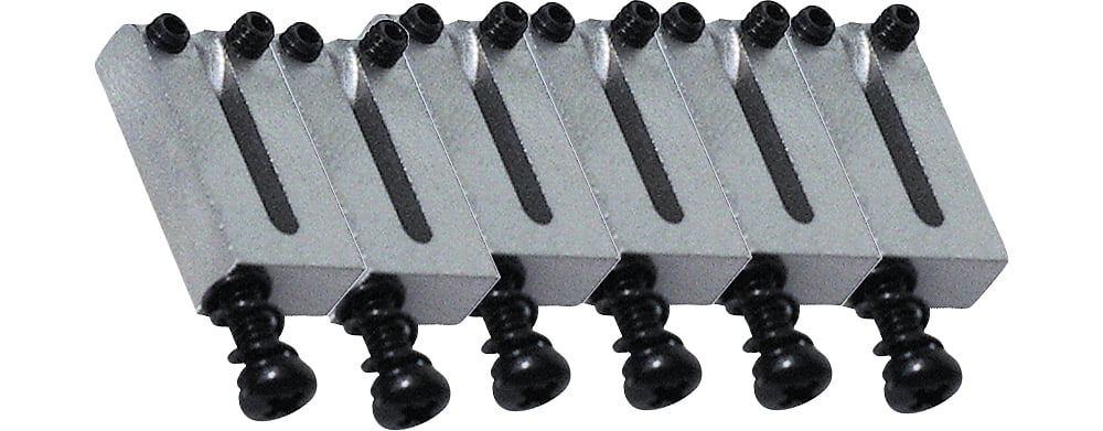 Fender Amercian Series Guitar Bridge Saddles, Satin (6)