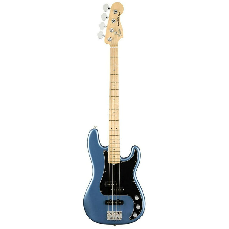 Fender American Performer Precision Bass (Satin Lake Placid Blue, Maple  Fingerboard)