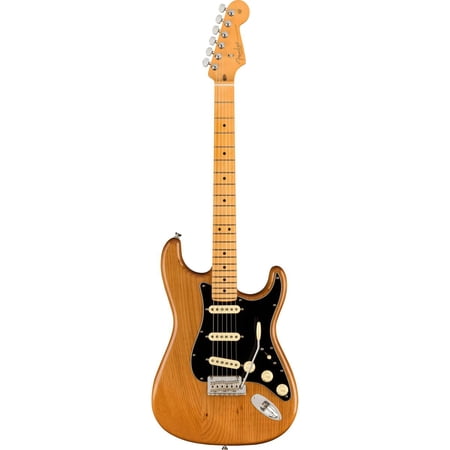 Fender American Professional II Stratocaster Electric Guitar, Maple Fingerboard, Roasted Pine