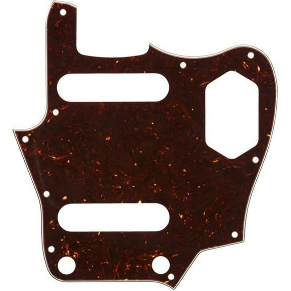 Fender American Professional Jaguar Tortoiseshell Pickguard, 10-Hole, Shell