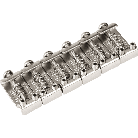 Fender American Standard Stratocaster Bridge Saddles ('08-Present), Nickel, Set of 6