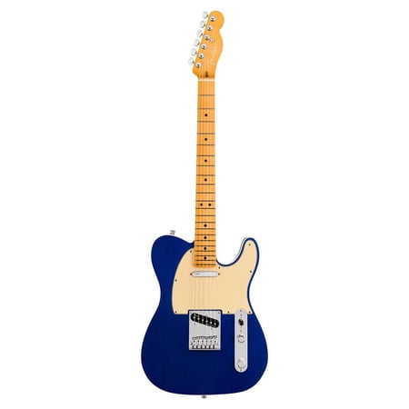 Fender American Ultra Telecaster Electric Guitar, Maple Fingerboard, Cobra Blue