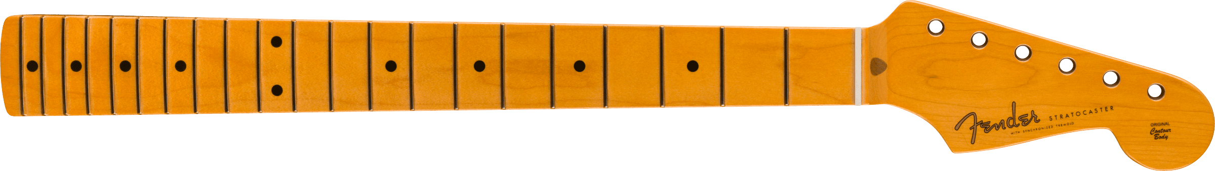 Fender American Vintage II 1957 Stratocaster Neck, 21 Vintage Tall Frets, 7.25" Radius, Maple Fingerboard