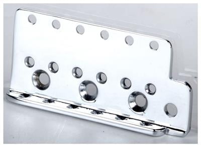 Fender® American Vintage Strat Chrome Bridge Plate~2 7/32" Mount~USA~With Mounting Screws~Brand New