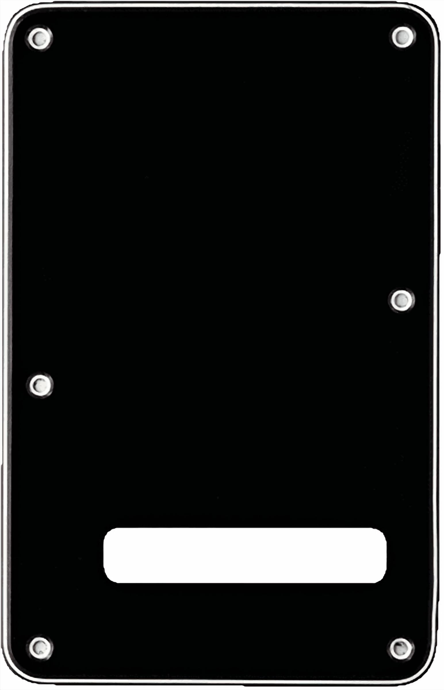Fender® Backplate, Vintage-Style Stratocaster®, Black, 1-Ply MODEL #0991322000